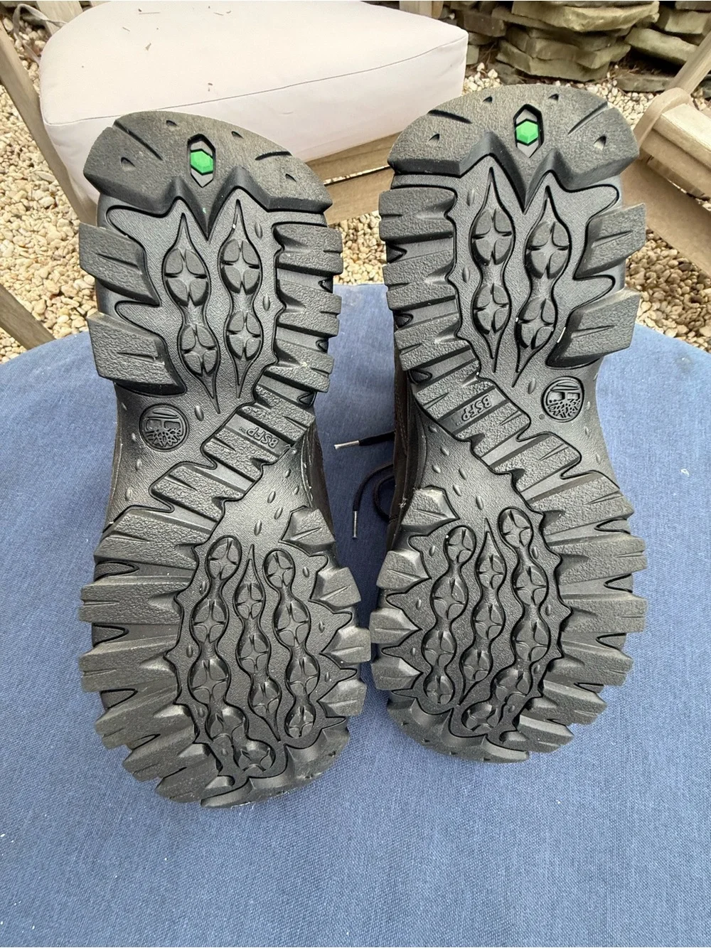 Timberland Leather Black Lace-Up Leather Hiking Boots